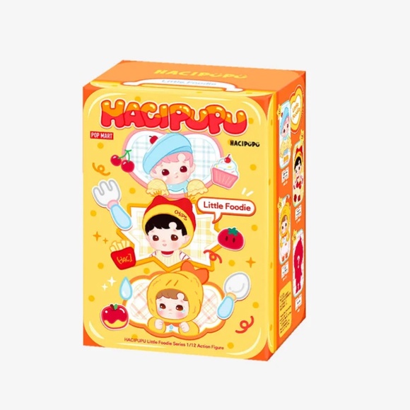 Pop Mart HACIPUPU Little Foodie Series 1/12 Action Fig-ure- BNIB - Picture 1 of 2